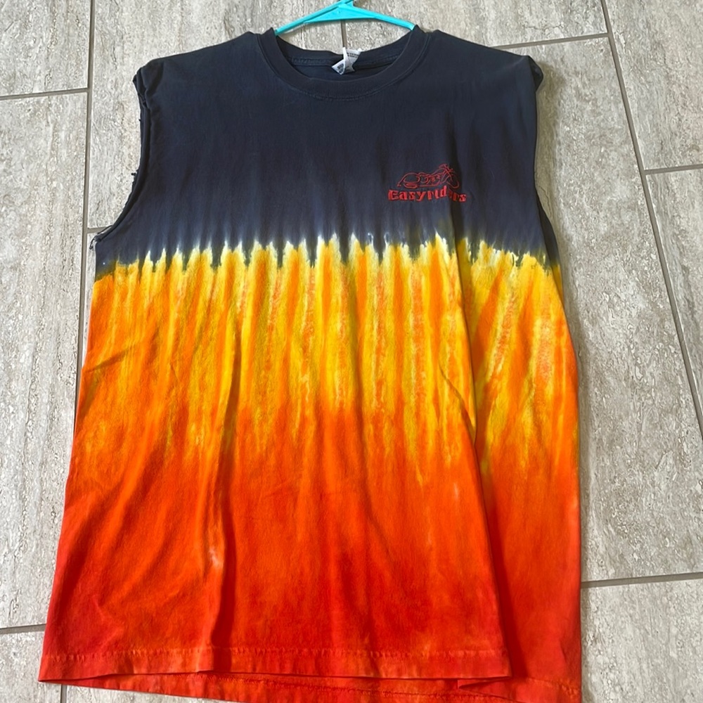 Vintage easy riders Dallas sleeveless shirt. Size large.